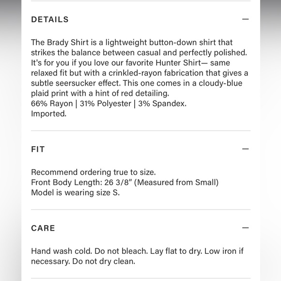 NWT Rails Brady shirt - Picture 6 of 9